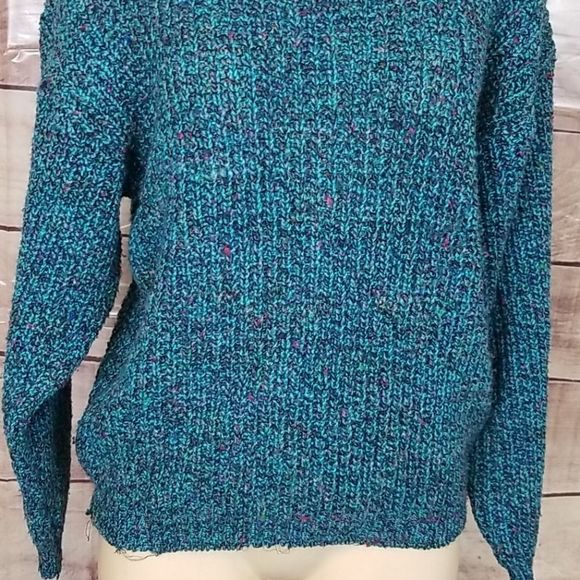 VINTAGE Chunky Sweater Size Large - Picture 3 of 8
